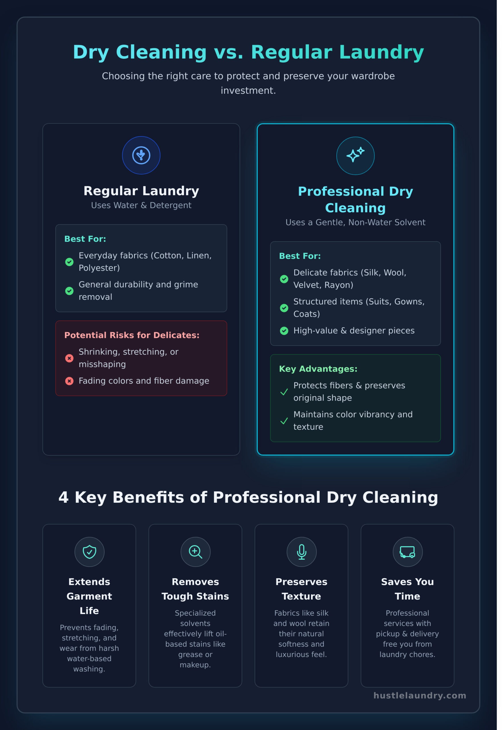 The Ultimate Guide to Professional Dry Cleaners in Doha - Infographic