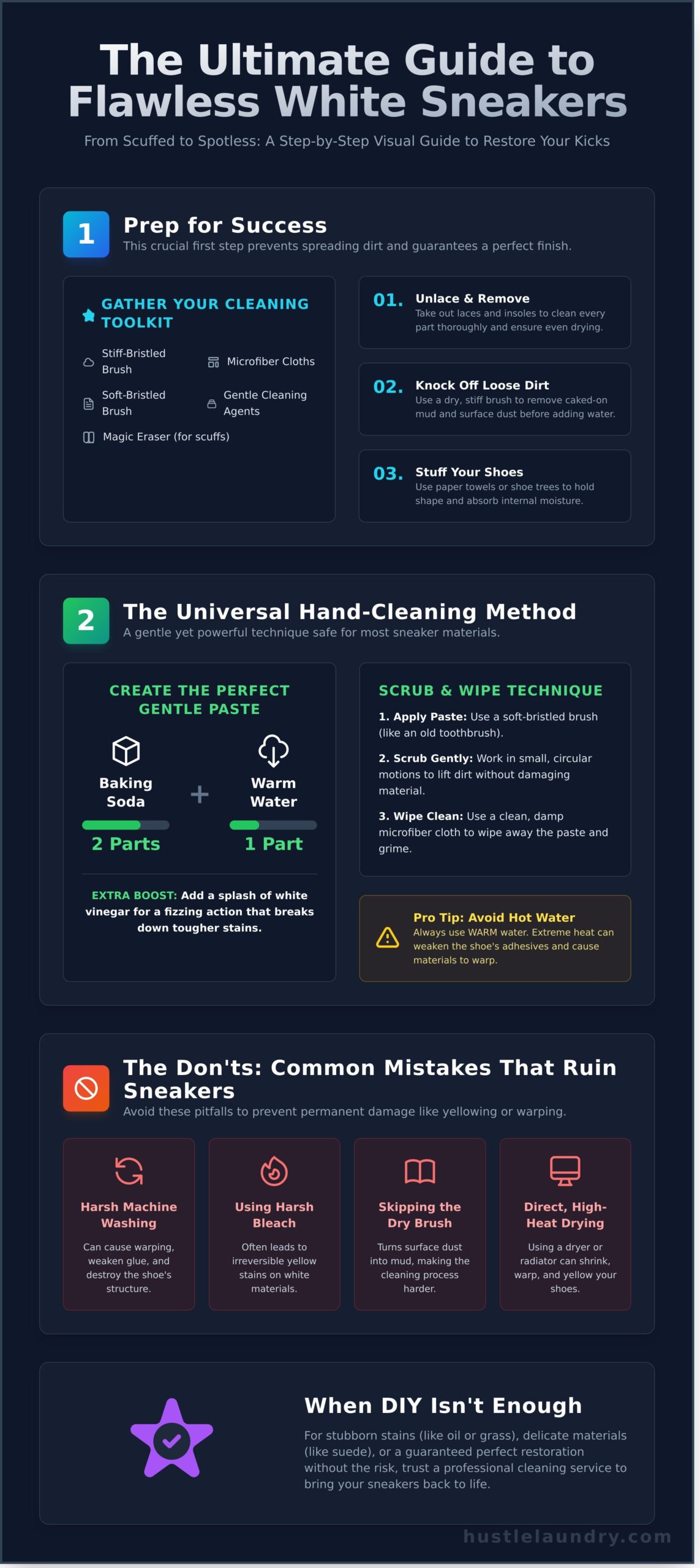 How to Clean White Sneakers: A Step-by-Step Guide to Make Them Look New