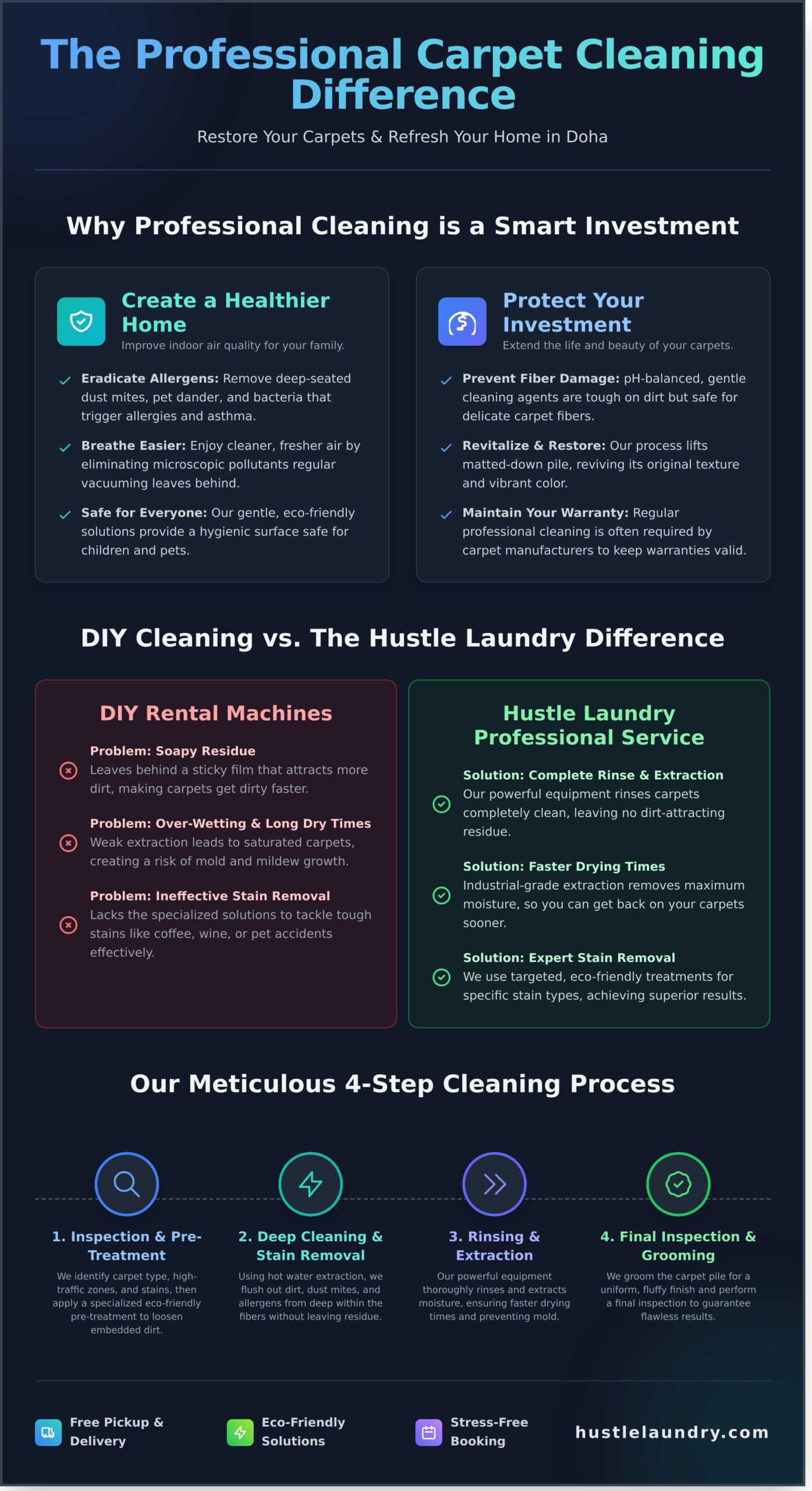 Professional Carpet Cleaning Service in Doha: Restore Your Home’s Freshness